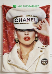 Chanel Throw Blankets